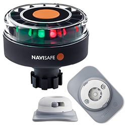Picture of Navisafe 342KIT4 Navisafe Navilight Tricolor Kit With Rib Mount White