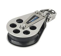 Picture of Schaefer Marine 705-05 Single 7 Series Block, Stainless Steel Cheeks And Delrin Plain Bearing Sheave