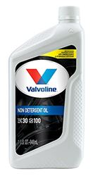 Picture of Valvoline 822382 Non-Detergent SAE 30 Motor Oil - 1 Quart (Case of 6)