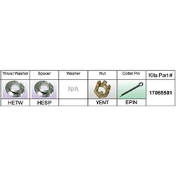 Picture of Solas 17065501 Propeller Hardware Kit for Honda Outboards Type E