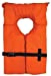 Picture of Airhead Sports Group 10000-15A-OR-NS Type II Keyhole Life Vest Orange Adult