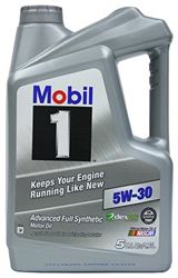 Picture of Mobil 124317 Mobil 1 Synthetic Motor Oil 5W-30 5 Quart (Pack of 3)