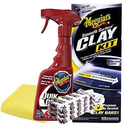 Picture of Meguiar's G191700 Smooth Surface Clay Bar Kit with Quick Detailer