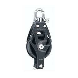 Picture of Harken 6231 45 mm Element Single Block with Becket and Swivel/Locking Shackle