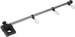 Picture of Whitecap Industries S-5010 WHITECAP 17" RAIL MOUNT FLAG POLE 1/2" DIA SS STAFF