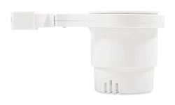 Picture of Camco 53086 Small Clamp Mounted Cup Holder-Provides A Secure Location For Your Beverage-Mountable For Up To 1-1/4-Inch Rail-White