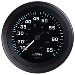 Picture of Seastar Solutions 68396P Eclipse Series Marine Speedometer Kit 10-65 MPH 3 Inch