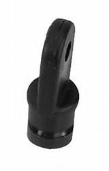 Picture of Whitecap Industries 3402BP Nylon 3/4" Inside Eye Top Fitting Pair, Black