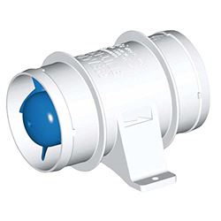 Picture of Rule Industries 140-24V In Line Marine Bilge Blower, Slip On Connections, Efficient And Quiet High Volume Air Flow