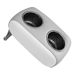 Picture of Wise Seating 3059-1882 Portable Stainless Steel Double Drink Holder Marble White