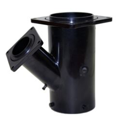 Picture of Valterra T1014-1 3in Wye Reducing, 3in Bayonet X 3in Rotating Flange X 1-1/2in Rotating Flange