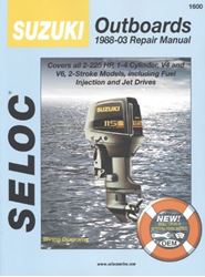 Picture of Sierra 18-01600 Seloc Repair Manual for Suzuki Outboards 1988-2003