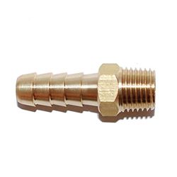 Picture of Attwood Marine 88FBM1016 ATTWOOD UNIVERSAL FUEL HOSE FITTING 1/4" NPT X 5/16" BARB