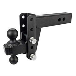 Picture of Bulletproof Hitches ED254 2.5" Adjustable Extreme Duty Trailer Hitch 4" Drop/Rise 30,000 lb