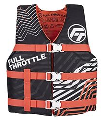 Picture of Full Throttle 112200-105-002-22 Youth Nylon Life Jacket Pink/Black