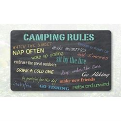 Picture of Kittrich STRB-14846-20 Anti Ftigue Kitchn Mat Camp Rules