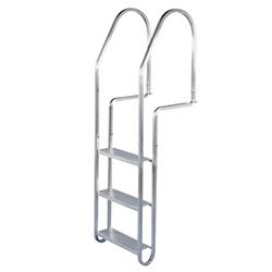 Picture of Dock Edge DE2003F Aluminum Quick Release Dock Ladder, 3 Step