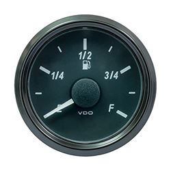 Picture of VDO Gauges A2C3833130030 Computers Singleviu 52mm (2-1/6 Inch) Fuel Gauge-0-90 Ohm -