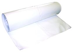 Picture of Dr. Shrink DS-287114W 28' x 114' 7 Mil White Shrink Wrap for Boats, RVs & Patios