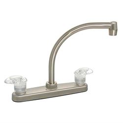 Picture of Valterra PF221402 8-Inch Kitchen Faucet with High-Arc Spout Brushed Nickel