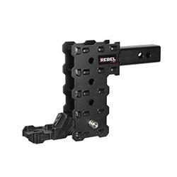Picture of Gen-Y Hitch GH-13054X Phantom-X Tactical 2" Adjustable Ball Mount 7" Drop 7000 lbs