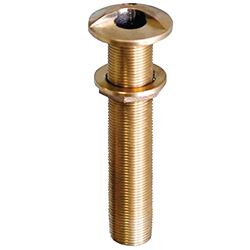 Picture of Groco HSTHXL-750-W 3/4" Bronze Extra Long High Speed Thru-Hull Fitting W/nut