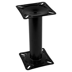 Picture of Wise Seating 8WD1250 13-Inch Fixed Boat Seat Pedestal - Black Powder-Coated Steel