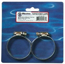 Picture of T-H Marine HC-24-DP Stainless Steel Hose Clamp 1" to 2"