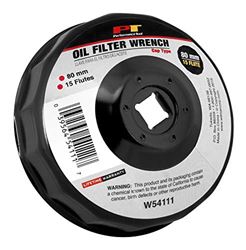 Picture of Performance Tool W54111 Oil Filter Cap Wrench 80mm 15-Flute 3/8" Drive