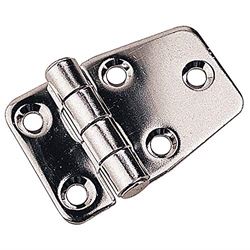 Picture of Sea-Dog Line 201510-1 Stainless Steel Door Hinge Short Side #8 Fastener