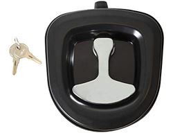 Picture of Buyers LL9000 T-Handle Latch Die Cast Black with Chrome