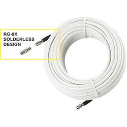 Picture of KJM AC201 VHF/AIS Antenna Extension Cable 20 Foot RG-8X FME Connectors
