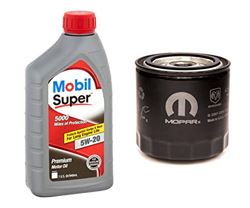 Picture of Mobil 124405 Mobil Super 5W-20 Synthetic Blend Motor Oil, 1 Quart