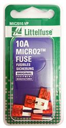 Picture of Littelfuse MIC2010VP Micro2 Red 32v 10 Amp Blade Fuse, (pack Of 5)