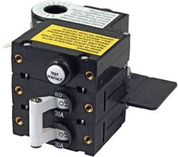 Picture of Blue Sea Systems 3106100 BLUE SEA 3106100 ELCI MAIN    CIRCUIT BREAKER 30A 120V
