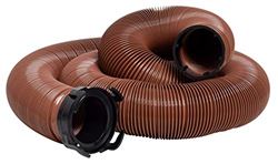 Picture of Valterra D040044 20' EZ Flush HD Heavy Duty RV Sewer Hose with Adapter