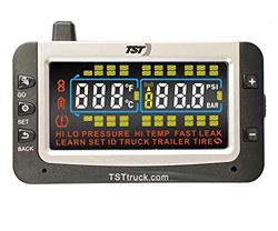 Picture of Truck System Technologies TST507FT4C 507 Series TPMS with 4 Flow-Through Sensors and Color Display