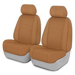 Picture of Covercraft SSC2509CABN Carhartt SeatSaver Front Row Seat Covers Brown