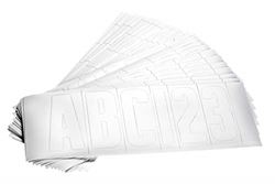 Picture of Attwood Marine 141417 Letter & Number Kit 3-Inch White Vinyl