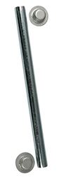 Picture of C.e. Smith 10701A CE SMITH PKG ROLLER SHAFT 1/2" X 6-1/4" W/CAP NUTS ZINC