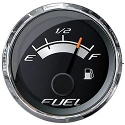 Picture of Faria Instruments 22021 FARIA PLATINUM 2"FUEL LEVEL GAUGE (E-1/2-F)