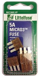 Picture of Littelfuse MIC3005VP Micro3 5-15a Blade Fuses