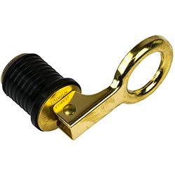 Picture of Sea-Dog Line 520070-1 Brass Snap Handle Drain Plug, 1" w/o Chain
