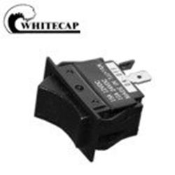 Picture of Whitecap Industries S8050C Rocker Switch Mom On/off Rocker Switch