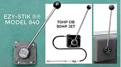 Picture of Ezy-Glide 840-0800 Ezy-Stik II Mechanical Stick Steering System 8'