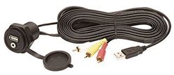 Picture of Clarion 01-CCAUSBAV Marine Grade Usb And Aux Av Input Jack, Mfg# 01-Ccausbav.