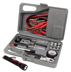 Picture of Performance Tool W1556 Roadside Emergency Safety Tool Kit with Jumper Cables