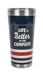 Picture of Camco 53326  Life Is Better At The Campsite Tumbler, 20 oz., Dark Blue