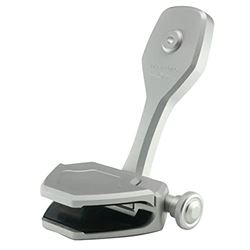 Picture of PTM Edge P13371-300TEBGR Windshield Mounted Pivoting Mirror Bracket - Titanium Grey