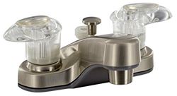 Picture of Valterra PF222441 RV Lavatory Faucet with Shower Diverter Brushed Nickel